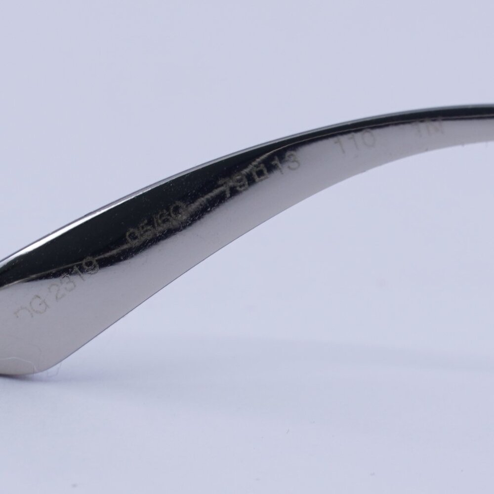 Dolce & Gabbana DG2319 05/6G Sunglasses Silver Rectangle Frame, Mirror Lenses - Picture 4 of 10